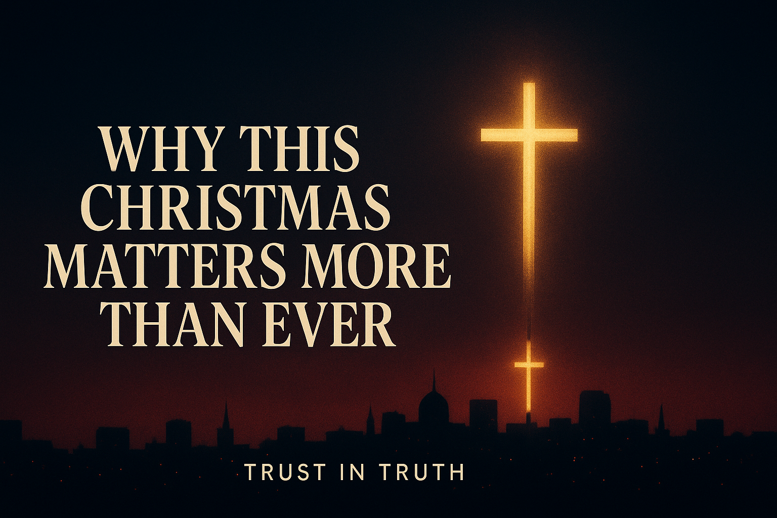Why This Christmas Matters More Than Ever: A Call to Return to Truth